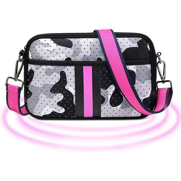 LSETUTIYY Handbags - Camo Neoprene Crossbody Bag Women, Fashion Waterproof  Cross Body Bags Shoulder